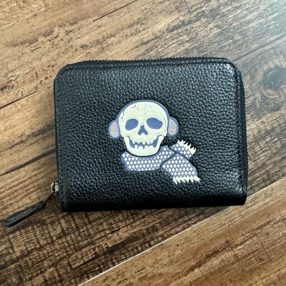 New Coach Bonesy Zip Wallet - Picture 2 of 5